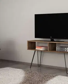 TV stolíky ALINA úzky TV stolík, orech