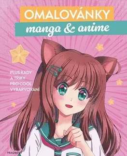 Pre deti a mládež - ostatné Omalovánky - manga a anime - neuvedený,Jana Olivová