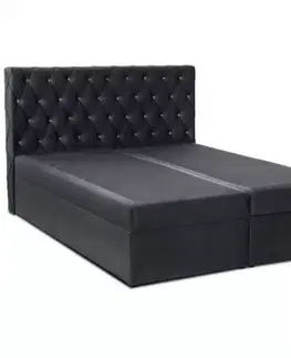 Dvojlôžkové postele Kontinentálna posteľ Box 6 160x200 Kronos 34