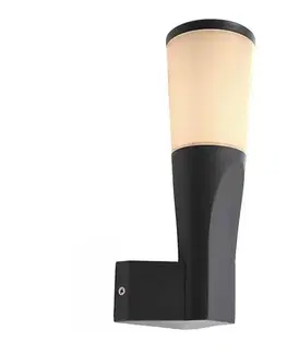LED osvetlenie Deko-Light 731083 -LED Vonkajšie nástenné svietidlo BESSMA 9,6W/230V IP54 antracit 731083