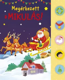 Zvukové knihy Megérkezett a Mikulás!