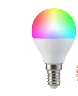 LED osvetlenie  RGBW LED Stmievateľná žiarovka G45 E14/5,5W/230V 2700-6500K Wi-Fi Tuya 313799