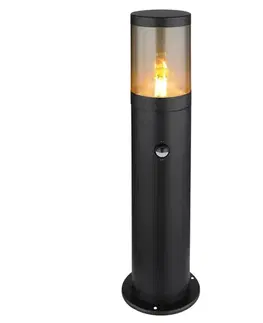 Moderné stojace svietidlá – záhradné Lampa Xeloo 32015BSS 60W čierna S LS1