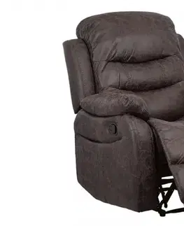 Kreslá Polohovacie TV kreslo TV-4086 látka imitácia kože Autronic
