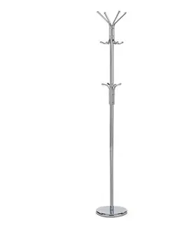 Nemý sluha Kovový vešiak Viborg chróm, 180 cm