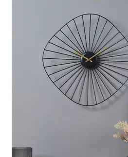 Predlžovacie káble Eglo 425513 - Nástenné hodiny MATSUMOTO 1xAA 50x50 cm čierna 425513