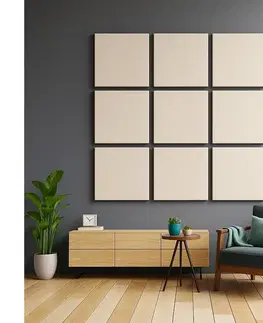 Obrazy Pyrotek Akustický panel SILENCE 58x58 cm krémový 17075-AP-001