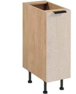 Kuchynské skrinky Korpus Luxeo K04-D30 dub puccini