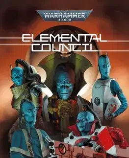 Sci-fi a fantasy Elemental Council - Noah Van Nguyen