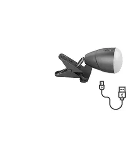 Lampy  LED Lampička KLIP s USB nabíjaním LED/5W/5V 4000K 08967L