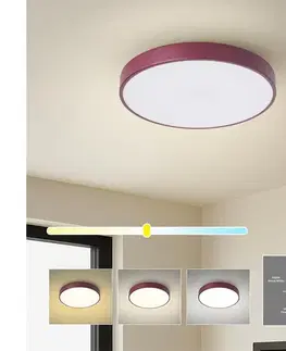 Svietidlá BRILAGI - LED stropné svietidlo POOL LED/36W/230V 3000/4000/6000K 30 cm bordová BRI681