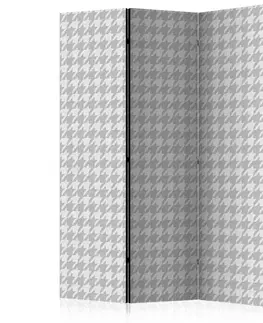 Paravány Paraván Dogtooth Check Dekorhome