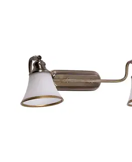 Svietidlá Rabalux 6546 - Bodové svietidlo GRANDO 2xE14/40W/230V