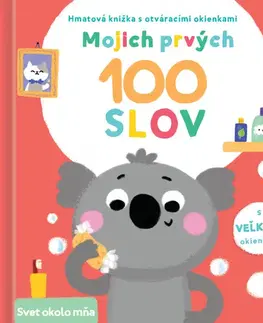 Leporelá, krabičky, puzzle knihy Mojich prvých 100 slov: Svet okolo mňa - YoYo Books,neuvedený