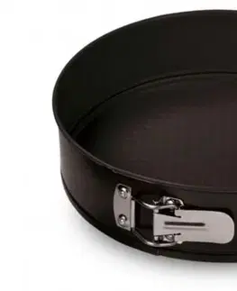 Formy na pečenie Kinekus Forma tortová okrúhla o 30cm otváracia, vaflové dno, nepriľnavý povrch, čierna GARDENIA