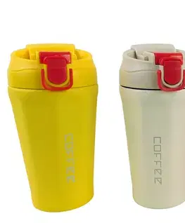 Termosky a termohrnčeky MAKRO - Termohrnček 500ml rôzne farby