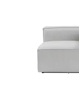 Kreslá Kreslo / Jednomiestna pohovka Fora 1R - Light Grey