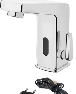 Kúpeľňové batérie DEANTE - Sensor chróm - Umývadlová batéria senzorová, s reguláciou teploty - 230/6V BCH_029V