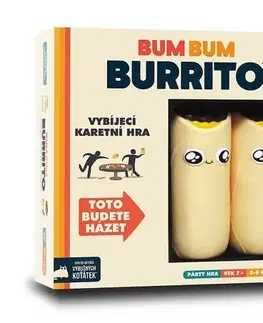Párty hry ADC Blackfire Kartová hra Bum Bum Burrito (hra v češtine)