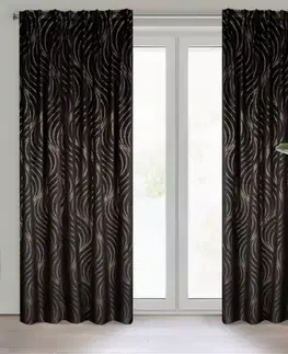 Závesy do spálne Záves VICTORIA 140X270 na páske FLEX 397627