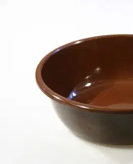 Lavóry, vandle ALFA PLASTIK - Umývadlo umelá hmota 42,5x13,5cm hnedé
