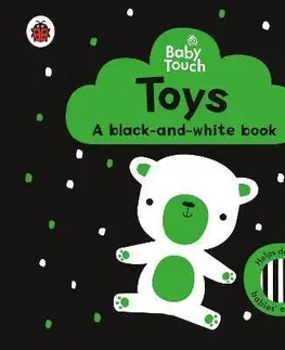 Leporelá, krabičky, puzzle knihy Baby Touch: Toys: a black-and-white book