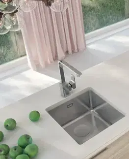 Kuchynské drezy DEANTE DEANTE - Egeria nerezová drez, 1-bowl ZPE_010D