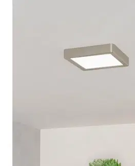 Svietidlá Eglo 901319 - LED stropné svietidlo FUEVA LED/7W/230V 2700/4000/6500K 15x15 cm chróm 901319