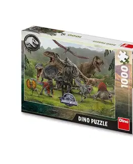 1000 dielikov Dino Toys Puzzle Jurský svet 1000 Dino