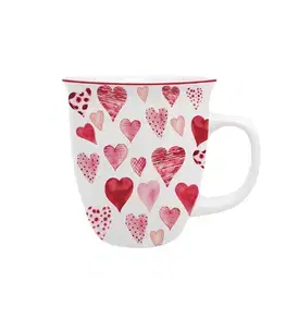 Hrnčeky, šálky, podšálky DUO - Hrnček 650ml HEARTS 1