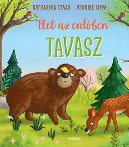 Leporelá, krabičky, puzzle knihy Élet az erdőben - Tavasz - Henrike Lippa