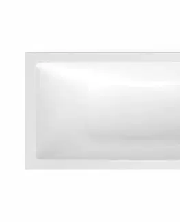 Vane Obdĺžniková vaňa SAT Aurum 180x80 cm akrylát ľavá aj pravá SATVAUR180 SATVAUR180