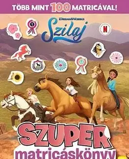 Nalepovačky, vystrihovačky, skladačky Szilaj - Szuper matricáskönyv