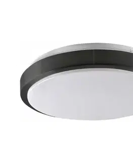 Svietidlá  Stropné svietidlo BENEDYKT 2xE27/20W/230V pr. 33 cm čierna 327307