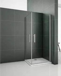 Sprchovacie kúty H K - Sprchovací kút SOLO D1 R907, 70x90x185 s dvoma jednokrídlovými dverami, rohový vstup SE-SOLOD1R907