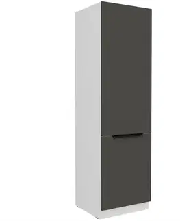 Kuchynské skrinky stojace Kuchynská skrinka Aria-Gr/Wh Anti Fingerprint 60dk-210 2f