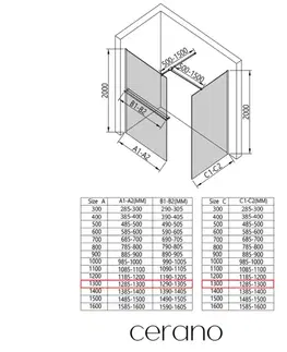 Držadlá k vani CERANO - Sprchová zástěna Walk-in Onyx T L/P - 10 mm - hranatá vzpěra + polička/držák na ručníky - chrom, transparentní sklo- 130x130x200  CER-8050BD9879