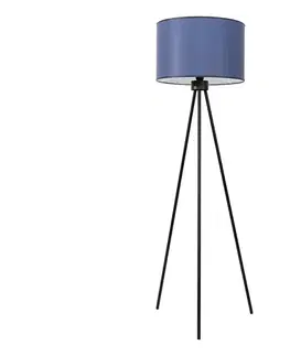Lampy  SL.1855 - Stojacia lampa NEVIA 1xE27/15W/230V modrá SL.1855