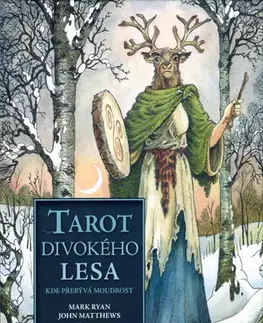 Veštenie, tarot, vykladacie karty Tarot divokého lesa (Kde přebývá moudrost) - Ryan Mark,John Matthews