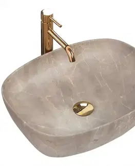 Umývadlá Umývadlo na dosku Freja Beige Matt