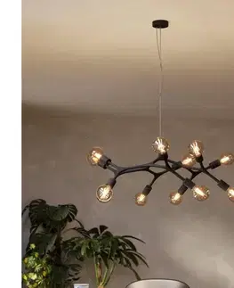 Svietidlá Eglo 98347 - Luster na lanku BOCADELLA 12xE27/60W/230V 98347