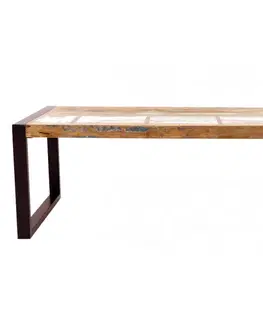Konferenčné stolíky Konferenčný stolík Retro 110x45x60 recyklované mango