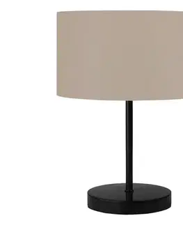 Lampy  Stolná lampa AYD 1xE27/40W/230V béžová/čierna 780SGN2570