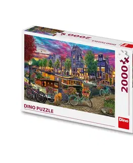 2000 dielikov MALOVANÝ AMSTERDAM 2000 Puzzle