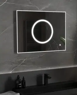 Kúpeľňové zrkadlá MEXEN - Koga zrkadlo s osvetlením 80 x 60, LED 600 9821-080-060-611-00