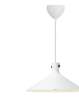Svietidlá Nordlux - Závesné svietidlo na lanku DORINA 1xE27/60W/230V biela pr. 45 cm 2512143001