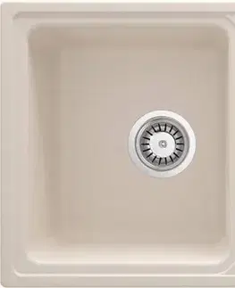 Kuchynské drezy DEANTE DEANTE - Zorba beige - Granitový drez, 2 - bowl ZQZ_5203