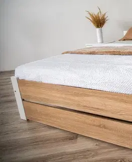 Postele Elvisia Posteľ LEA s roštom | 120 x 200 cm Farba: Sivá