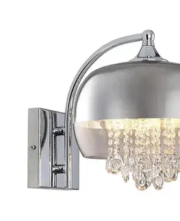 Svietidlá  Krištáľové nástenné svietidlo LUNA 1xE14/40W/230V ML3803