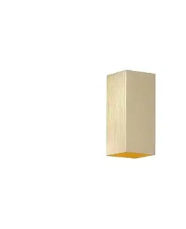 Svietidlá Searchlight 24126GO - Nástenné svietidlo DON 2x GU10/10W/230V zlaté 24126GO
